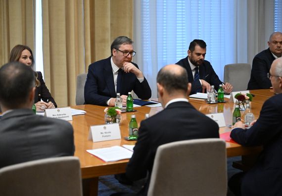 Sastanak sa visokom delegacijom Svetske banke