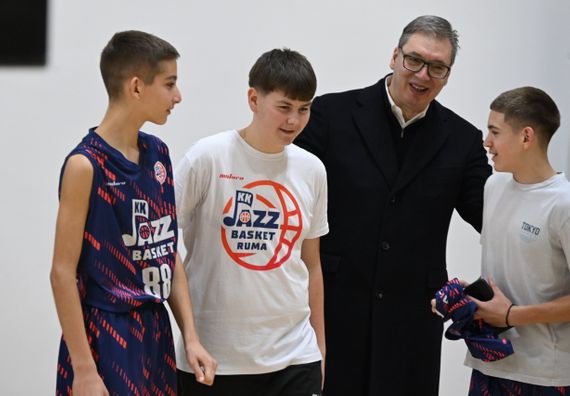 Посета општини Рума и свечано отварање спортске хале у Путинцима