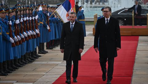 Званична посета председника Словачке Републике