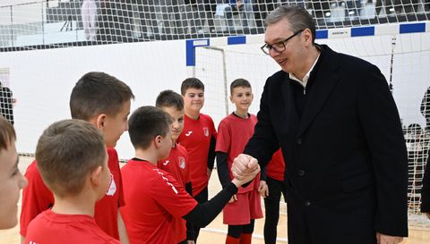 Посета општини Рума и свечано отварање спортске хале у Путинцима