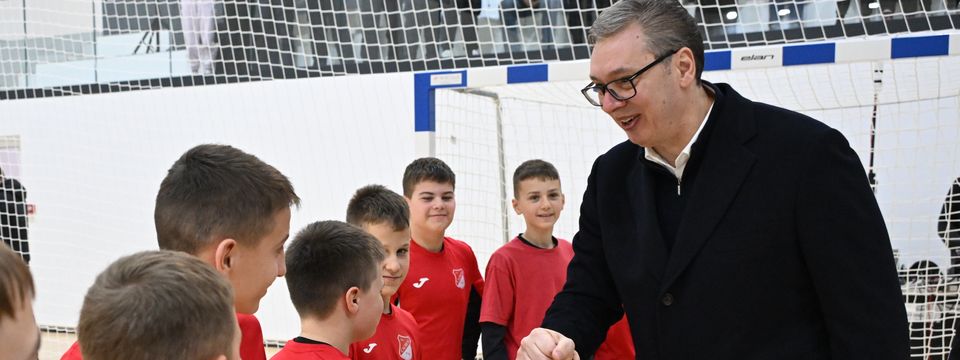 Посета општини Рума и свечано отварање спортске хале у Путинцима