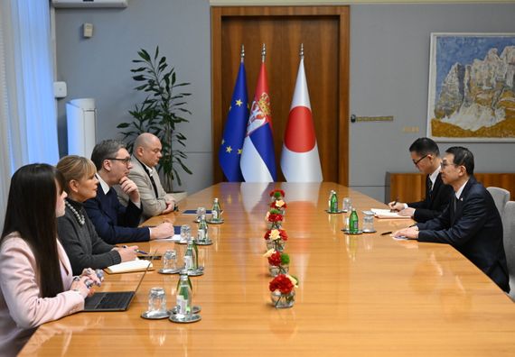 Опроштајна посета амбасадора Јапана