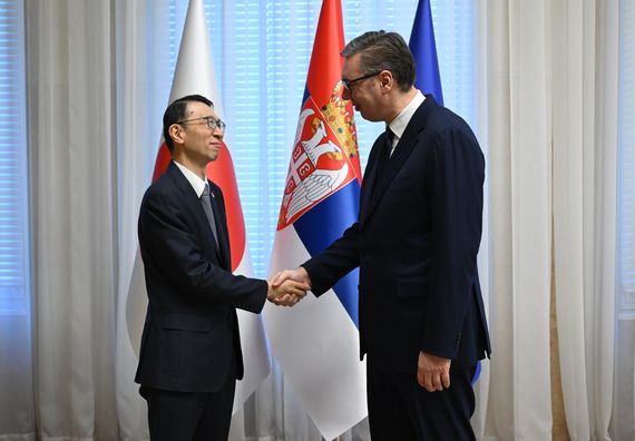 Опроштајна посета амбасадора Јапана