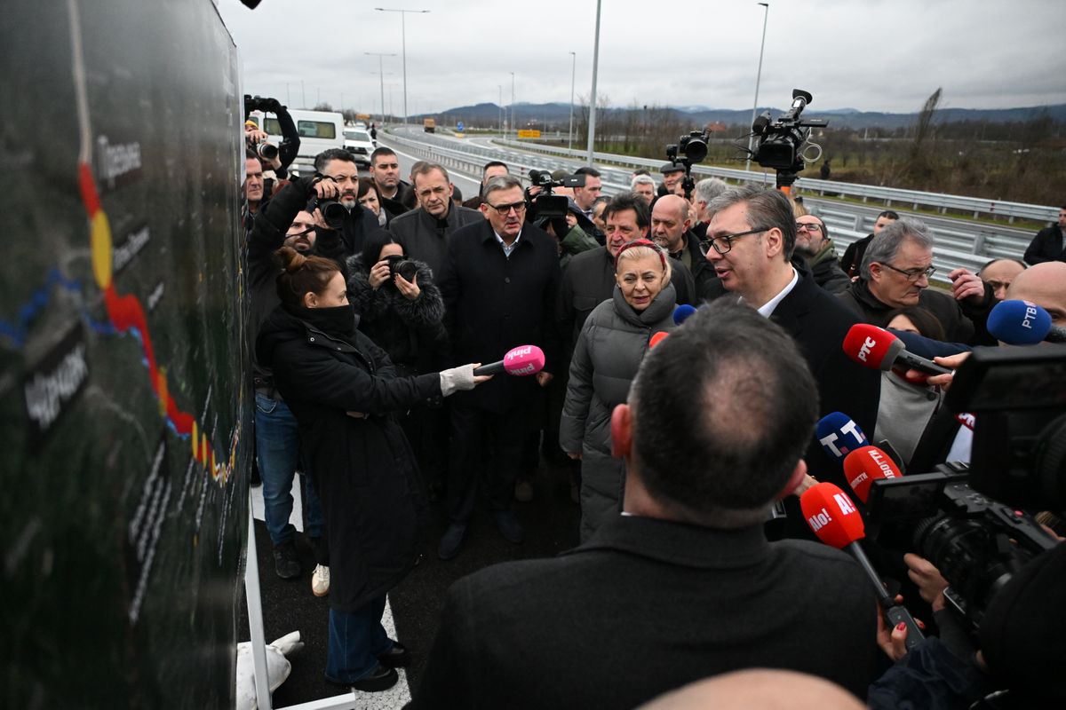 Отварање деонице ауто-пута Е-761 Моравски коридор, петља ,,Врњачка бања” - петља ,,Врба”