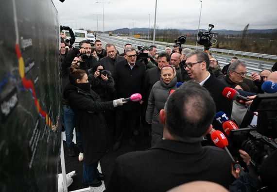 Отварање деонице ауто-пута Е-761 Моравски коридор, петља ,,Врњачка бања” - петља ,,Врба”