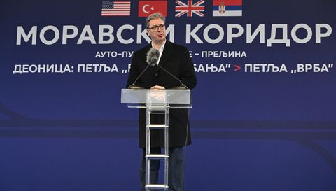 Отварање деонице ауто-пута Е-761 Моравски коридор, петља ,,Врњачка бања” - петља ,,Врба”