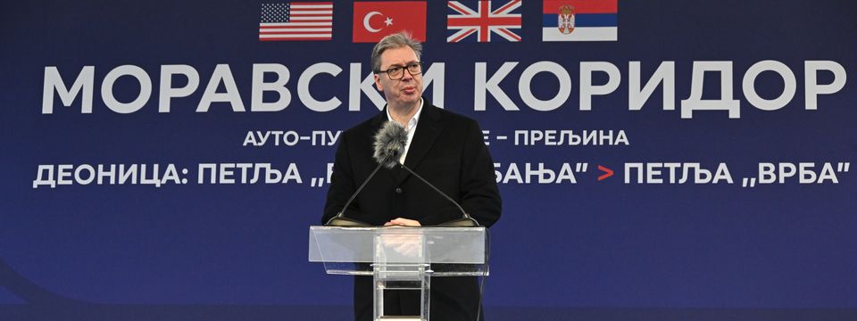 Отварање деонице ауто-пута Е-761 Моравски коридор, петља ,,Врњачка бања” - петља ,,Врба”