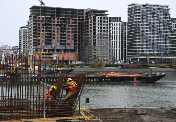 Обилазак радова на изградњи Новог савског моста