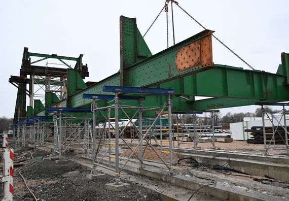 Обилазак радова на изградњи Новог савског моста