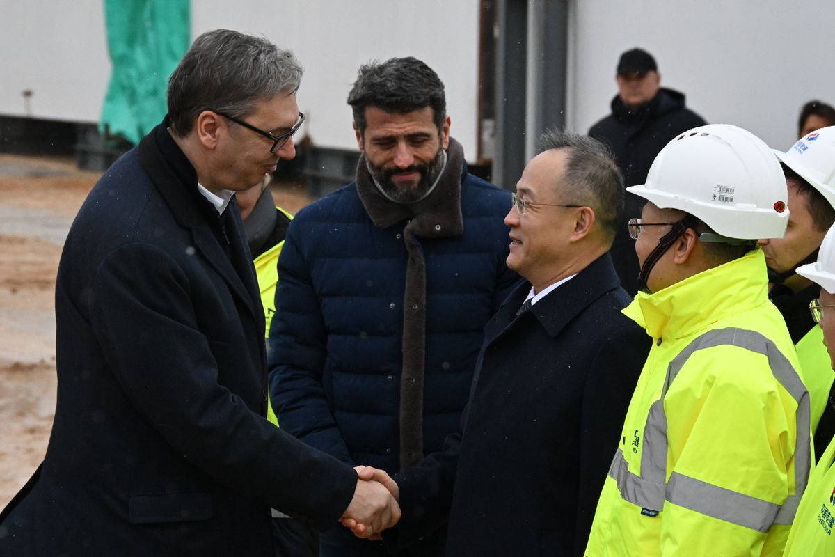 Обилазак радова на изградњи Новог савског моста