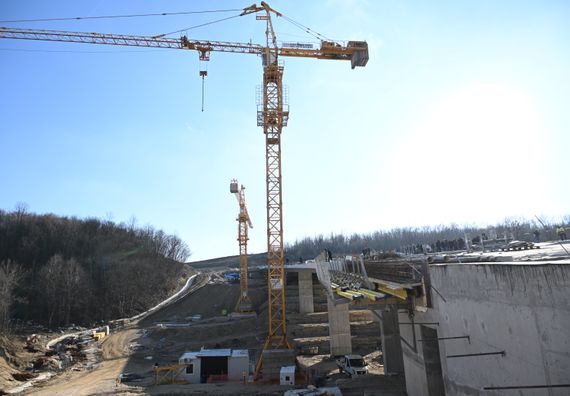 Obilazak radova na izgradnji brze saobraćajnice Požarevac - Veliko Gradište – Golubac „Dunavski koridor“