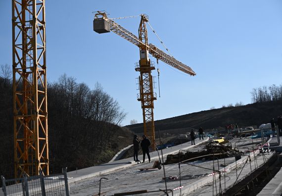 Obilazak radova na izgradnji brze saobraćajnice Požarevac - Veliko Gradište – Golubac „Dunavski koridor“