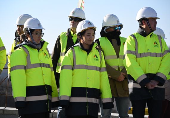 Obilazak radova na izgradnji brze saobraćajnice Požarevac - Veliko Gradište – Golubac „Dunavski koridor“