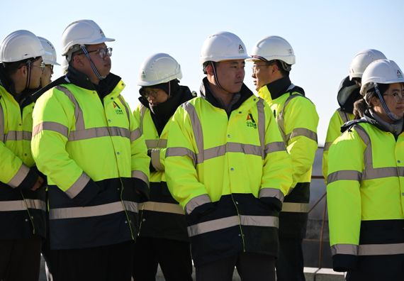 Obilazak radova na izgradnji brze saobraćajnice Požarevac - Veliko Gradište – Golubac „Dunavski koridor“