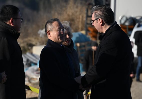 Obilazak radova na izgradnji brze saobraćajnice Požarevac - Veliko Gradište – Golubac „Dunavski koridor“