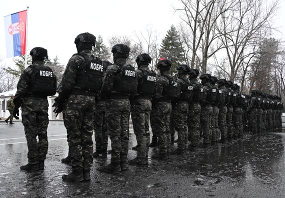 Обилазак завршних радова на новом објекту за припаднике Одреда војне полиције специјалне намене „Кобре”