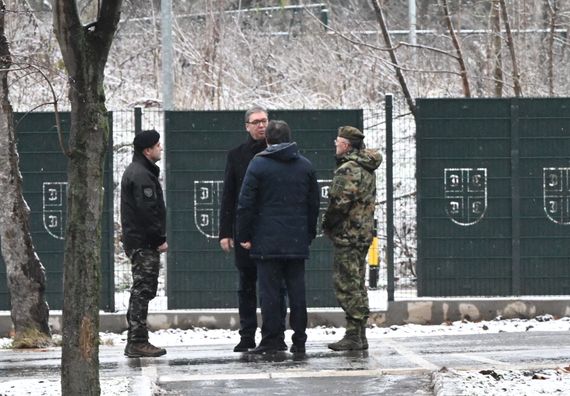 Обилазак завршних радова на новом објекту за припаднике Одреда војне полиције специјалне намене „Кобре”