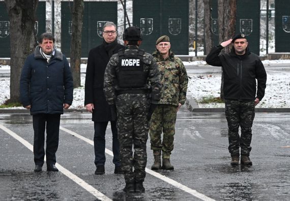 Обилазак завршних радова на новом објекту за припаднике Одреда војне полиције специјалне намене „Кобре”