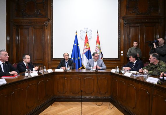 Савет за националну безбедност- Обраћање председника Републике Србије