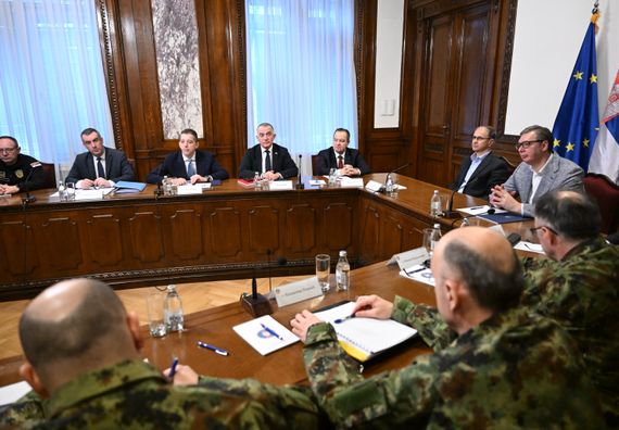 Савет за националну безбедност- Обраћање председника Републике Србије