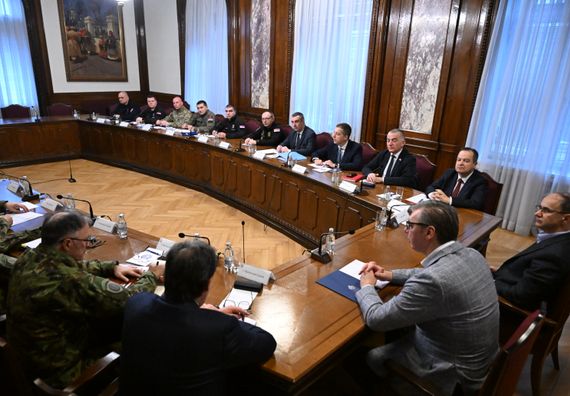 Савет за националну безбедност- Обраћање председника Републике Србије