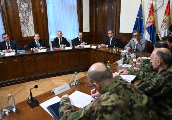 Савет за националну безбедност- Обраћање председника Републике Србије