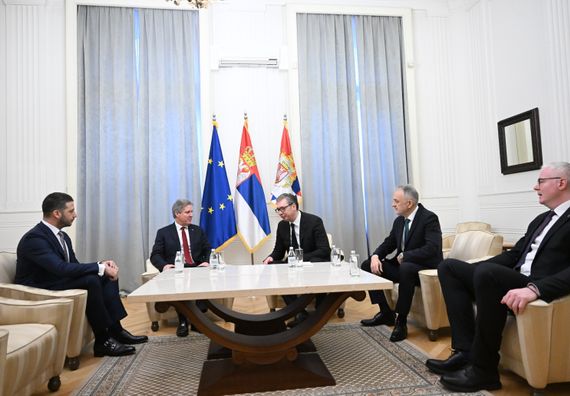 Пријем за чланове ватерполо репрезентације Србије