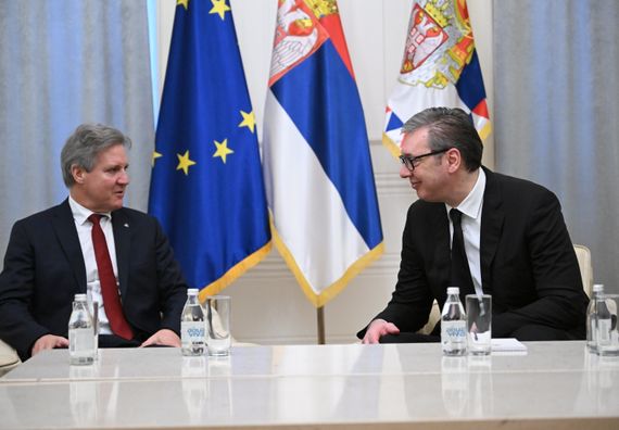 Пријем за чланове ватерполо репрезентације Србије