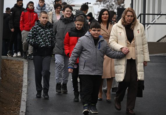 Церемонија отварања ОШ “Добрица Ћосић” у Великој Дренови