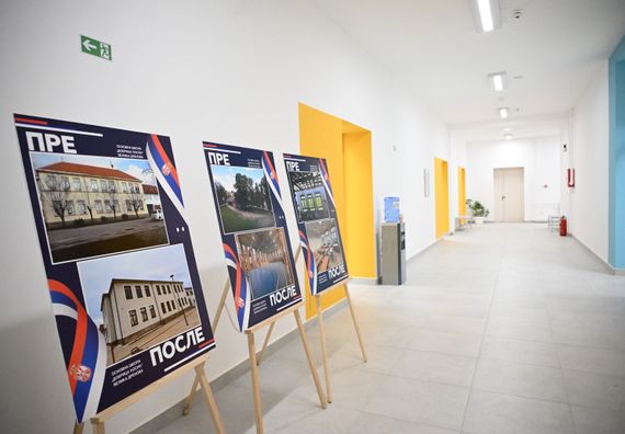 Церемонија отварања ОШ “Добрица Ћосић” у Великој Дренови