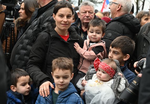 Церемонија отварања ОШ “Добрица Ћосић” у Великој Дренови