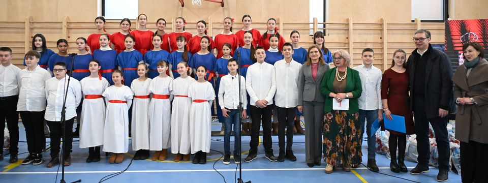 Ceremonija otvaranja OŠ “Dobrica Ćosić” u Velikoj Drenovi