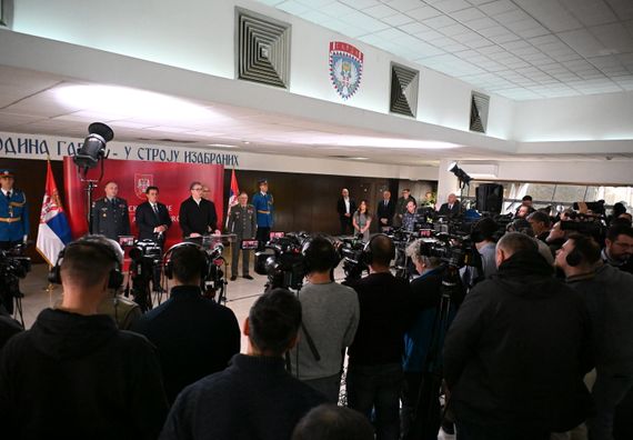 Дом Гарде - Реферисање о резултатима анализе стања, оперативних и функционалних способности Војске Србије за 2025. годину