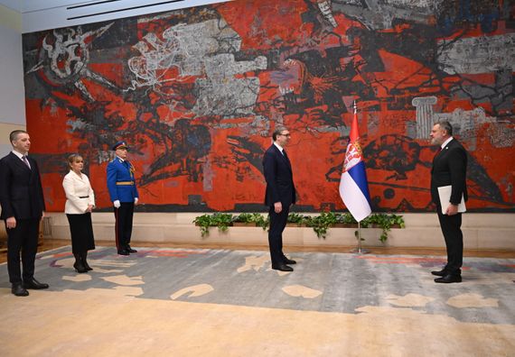 Акредитивна писма новоименованих амбасадора