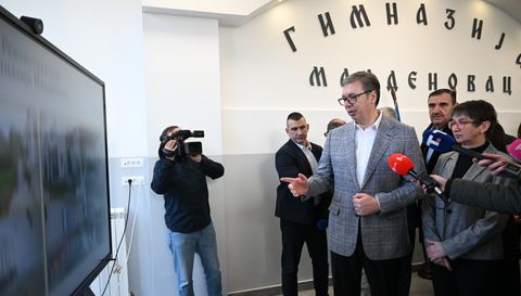 Отварање реконструисане „Гимназије Младеновац“