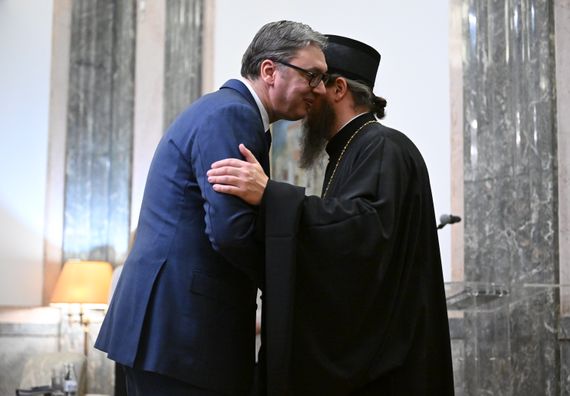 Састанак са епископом бихаћко-петровачким Сергијем