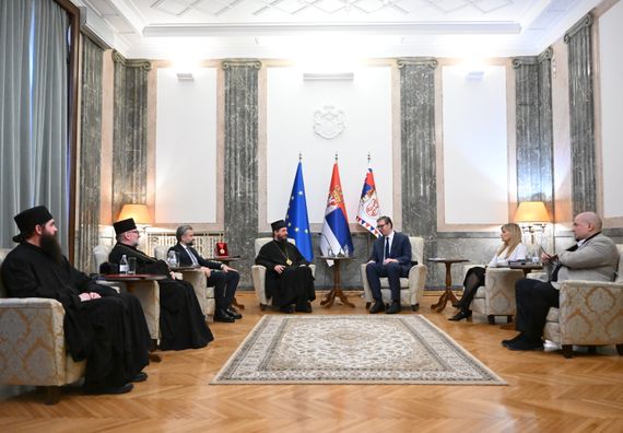 Састанак са епископом бихаћко-петровачким Сергијем