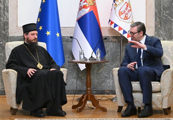 Састанак са епископом бихаћко-петровачким Сергијем