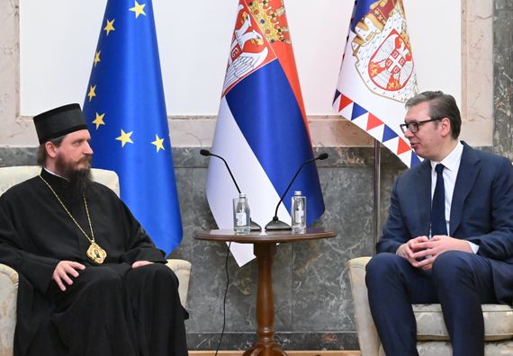 Састанак са епископом бихаћко-петровачким Сергијем