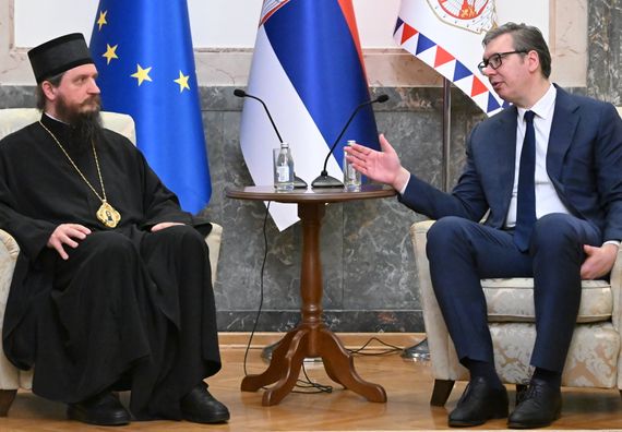 Састанак са епископом бихаћко-петровачким Сергијем