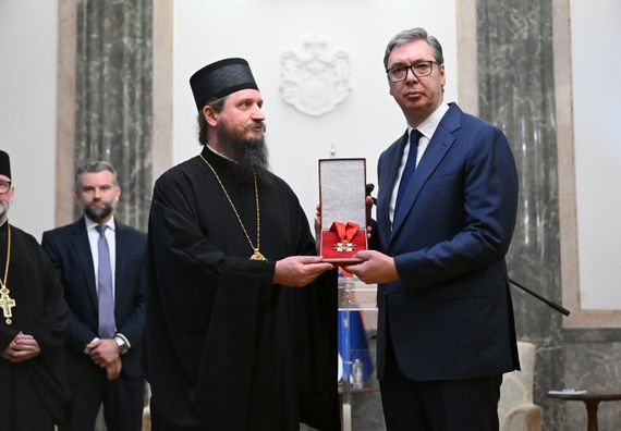 Састанак са епископом бихаћко-петровачким Сергијем