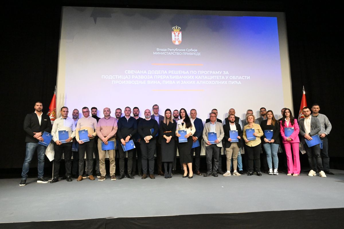 Ceremonija uručenja rešenja u okviru programa za podsticaj