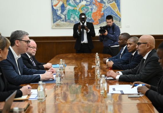 Састанак са председником Парламента Уједињене Републике Танзаније