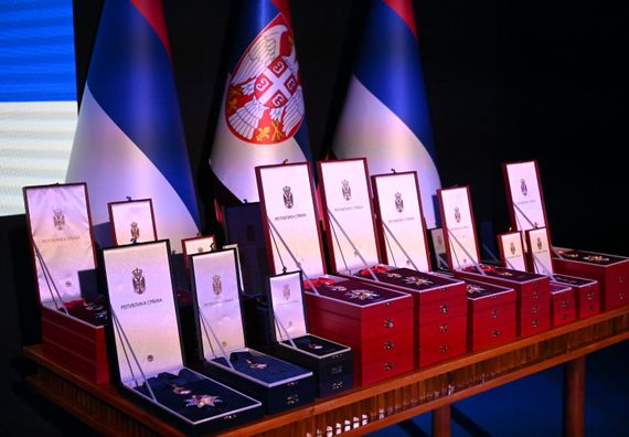 Dоделa одликовања поводом Сретења - Дана државности