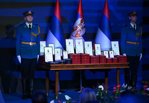 Dоделa одликовања поводом Сретења - Дана државности