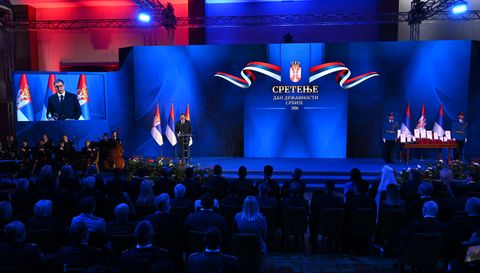 Dоделa одликовања поводом Сретења - Дана државности