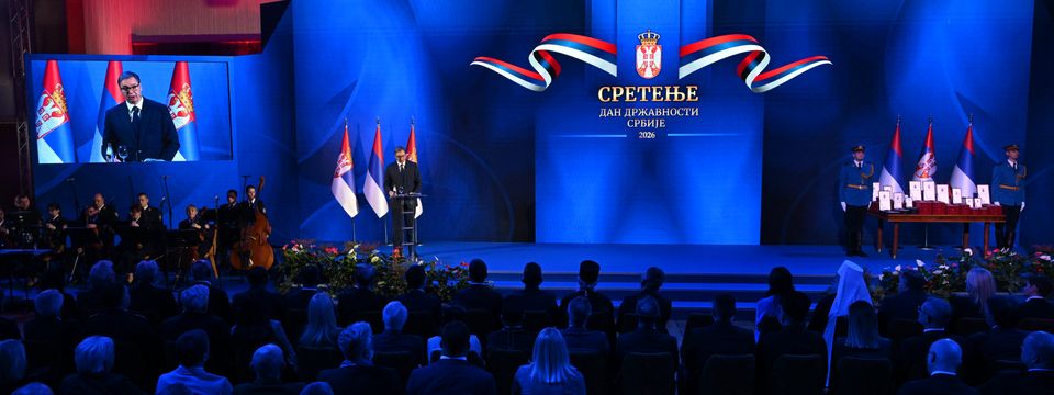 Dodela odlikovanja povodom Sretenja - Dana državnosti