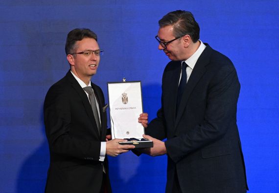 Dоделa одликовања поводом Сретења - Дана државности