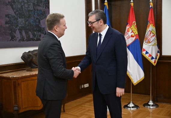 Састанак са специјалним изаслаником Европске уније за дијалог Београда и Приштине
