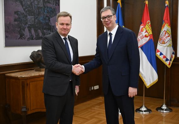 Састанак са специјалним изаслаником Европске уније за дијалог Београда и Приштине